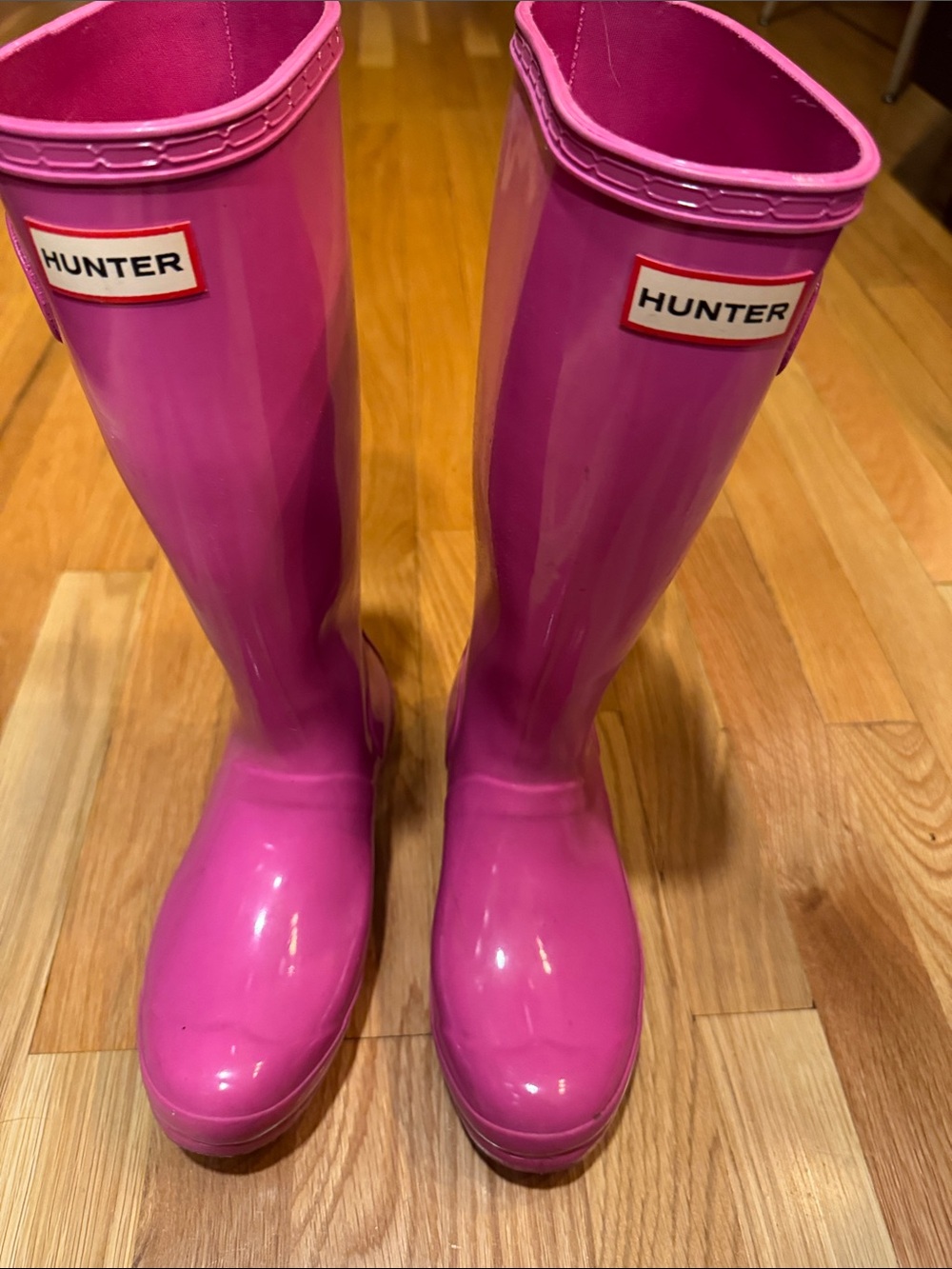 Pink Rain Boots